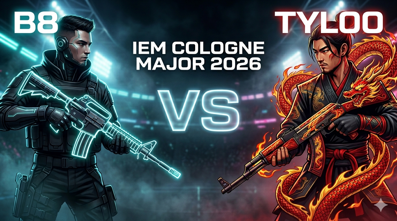 Охота на дракона в Кёльне: Аналитика и прогноз на матч B8 против TYLOO на Stage 1 IEM Cologne Major 2026